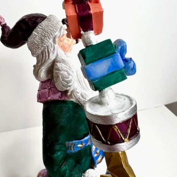 Vintage Lenox Pencil Santa - Santa's Magical Rainbow of Gifts (2012) - Picture 8 of 11